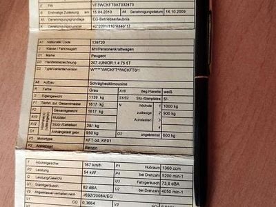 Gebraucht Peugeot 207 73 PS (53 kW) 2010 Grau Limousine