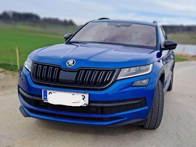 Blau Gebraucht 2019 Skoda Kodiaq SportLine SUV | € 29.500 (Etwas zu teuer)