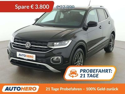 Gebraucht VW T-Cross Style 110 PS (80 kW) 2020 Schwarz SUV