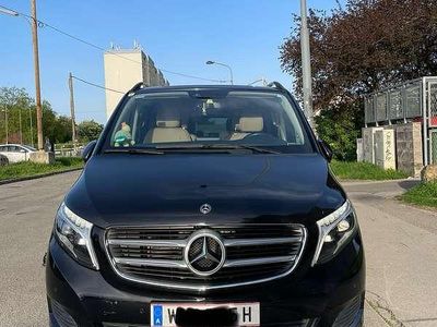 Gebraucht Mercedes V220 163 PS (119 kW) 2018 Schwarz Van / Kleinbus