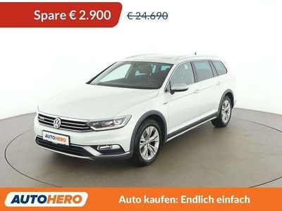 Weiß Gebraucht 2018 VW Passat Alltrack Kombi | € 21.790 (Fairer Preis)