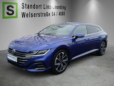 Gebraucht VW Arteon R-line 156 PS (114 kW) 2021 Blau Kombi