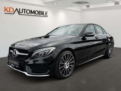 Schwarz Gebraucht 2014 Mercedes C220 AMG line Limousine | € 18.950 (Fairer Preis)