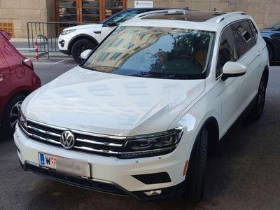 Weiß Gebraucht 2018 VW Tiguan Allspace Highline SUV | € 24.500
