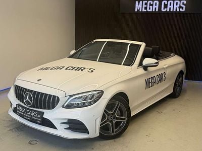Gebraucht Mercedes C220 AMG line 194 PS (142 kW) 2019 Weiß Cabrio