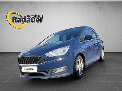 Gebraucht Ford C-MAX Titanium 125 PS (91 kW) 2018 Blau Van / Kleinbus