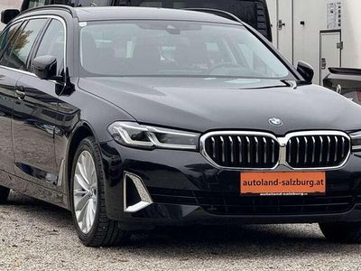 Schwarz Gebraucht 2021 BMW 520 Luxury Line Kombi | € 36.900 (Teuer)