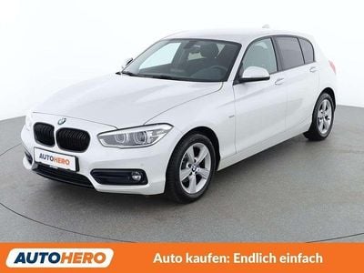 Gebraucht BMW 116 Sport Line 116 PS (85 kW) 2017 Weiß Kleinwagen