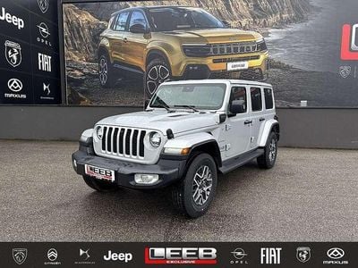 Gebraucht Jeep Wrangler Sahara 272 PS (200 kW) 2023 Silber SUV