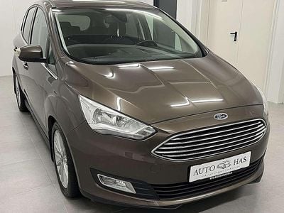 Gebraucht Ford C-MAX Titanium 125 PS (91 kW) 2017 Braun Van / Kleinbus