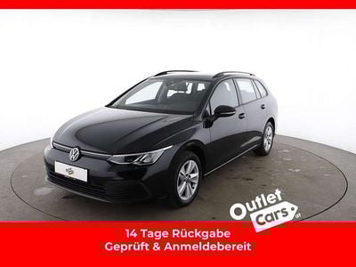 Gebraucht VW Golf VIII Life 116 PS (85 kW) 2022 Schwarz  metallicperleffektno Kombi