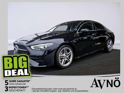 Schwarz Gebraucht 2025 Mercedes CLA200 AMG line Coupé | € 39.990 (Superpreis)