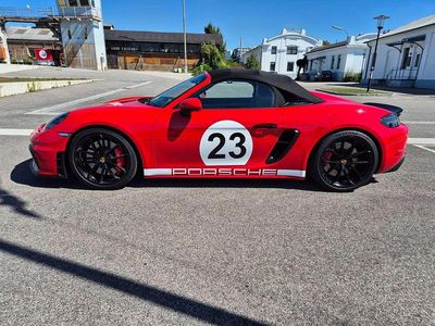 Gebraucht Porsche 718 Spyder 420 PS (308 kW) 2022 Rot Cabrio