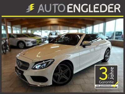 Weiß Gebraucht 2018 Mercedes C220 AMG Cabrio | € 32.900 (Fairer Preis)