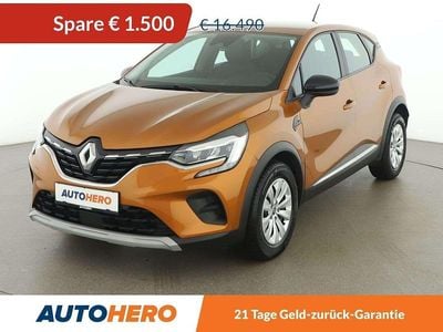 Orange Gebraucht 2020 Renault Captur Zen SUV | € 14.990 (Fairer Preis)