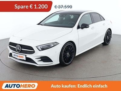 Gebraucht Mercedes A250 AMG line 224 PS (164 kW) 2021 Weiß Limousine