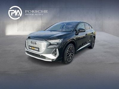 Schwarz metallicperleffektno Gebraucht 2023 Audi Q4 Sportback e-tron Ambiente SUV | € 49.900 (Teuer)