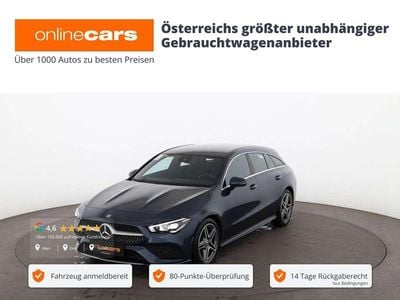Blau Gebraucht 2023 Mercedes CLA200 AMG line Kombi | € 31.790 (Superpreis)