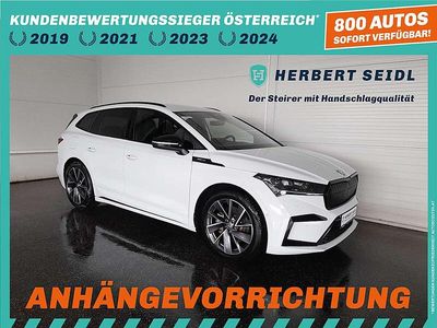gebraucht Skoda Enyaq iV SPORTLINE 4x4 IV 80x 82kWh Aut 20 ZOLL / MATRX LED / NAVI / VIRTUELL / AHV & KAMERA / ACC / E-SITZE / 3 Z. KLIMA