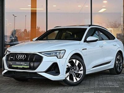 Gebraucht Audi e-tron S-Line 300 kW (408 PS) 2022 Weiß SUV