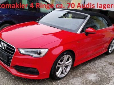 gebraucht Audi A3 Cabriolet 20 TDI QuNaviXenonSportsitze LederS-l