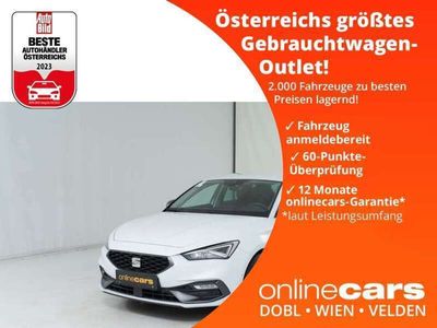 gebraucht Seat Leon 2.0 TDI FR Aut LED RADAR NAVI SITZHZG R-CAM