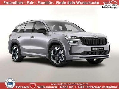 Silber Neu 2025 Skoda Kodiaq SportLine SUV | € 49.703 (Fairer Preis)
