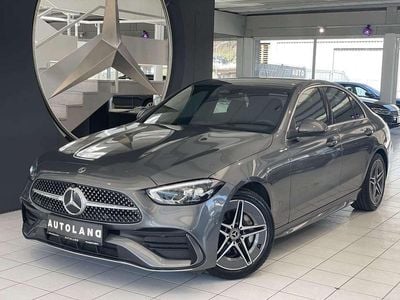 Grau Gebraucht 2023 Mercedes C220 AMG line Limousine | € 43.990 (Etwas zu teuer)