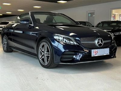 Blau Gebraucht 2020 Mercedes C200 AMG Cabrio | € 34.990 (Fairer Preis)