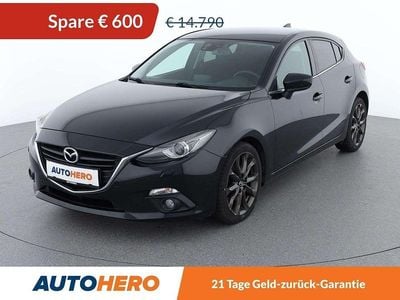 Schwarz Gebraucht 2016 Mazda 3 Takumi-Line Kleinwagen | € 14.190 (Teuer)