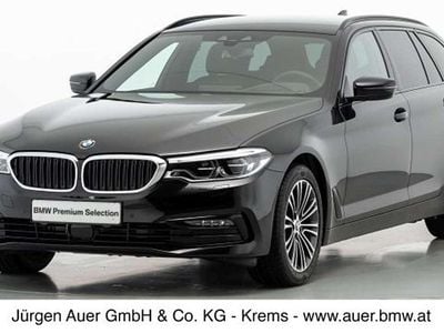 Schwarz Gebraucht 2020 BMW 520 Sport Line Kombi | € 29.990 (Fairer Preis)