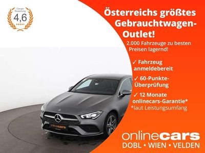 Grau Gebraucht 2022 Mercedes CLA250e AMG line Limousine | € 31.990 (Teuer)