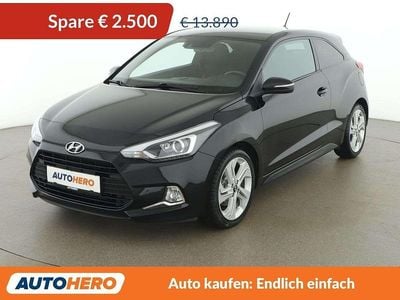 Gebraucht Hyundai i20 Premium 120 PS (88 kW) 2017 Schwarz Kleinwagen