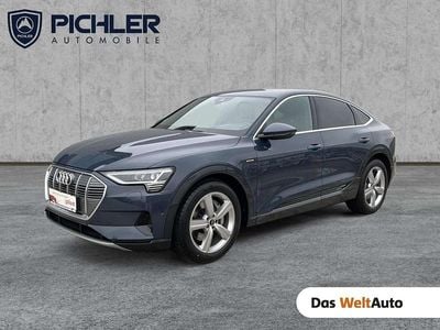 Gebraucht Audi e-tron 158 kW (215 PS) 2021 Blau SUV