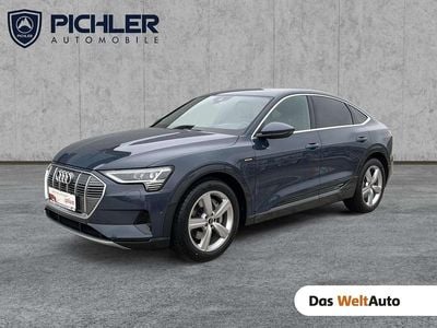 Blau Gebraucht 2021 Audi e-tron SUV | € 41.990 (Teuer)