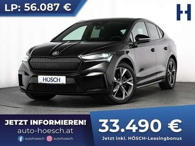 Schwarz Gebraucht 2023 Skoda Enyaq iV SportLine SUV | € 34.990 (Etwas zu teuer)