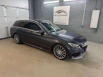 Grau Gebraucht 2015 Mercedes C250 AMG line Kombi | € 22.990