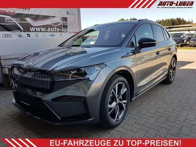 Graphitegrau metallic Gebraucht 2024 Skoda Enyaq iV SportLine SUV | € 50.500