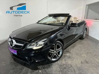 gebraucht Mercedes E200 Cabrio Aut. LED/AHK/SHZ/PDC/Designo/Leder/Navi