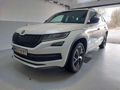 Weiß Gebraucht 2020 Skoda Kodiaq SportLine SUV | € 33.900 (Teuer)