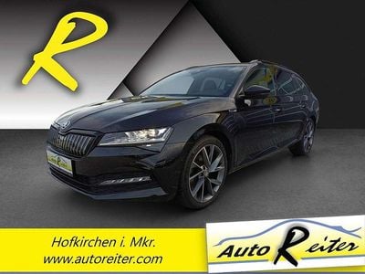 Schwarz Gebraucht 2020 Skoda Superb SportLine Kombi | € 17.490 (Fairer Preis)