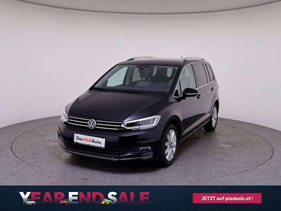 Schwarz metallicperleffektno Gebraucht 2024 VW Touran Highline Van / Kleinbus | € 39.950