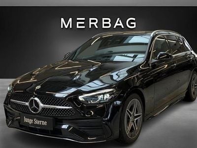Gebraucht Mercedes C220 AMG line 200 PS (147 kW) 2022 Schwarz Kombi