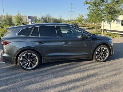 Grau Gebraucht 2021 Skoda Enyaq iV SUV | € 29.500 (Etwas zu teuer)