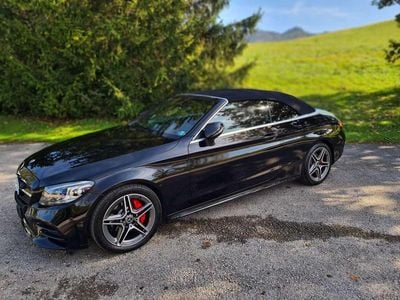 Schwarz Gebraucht 2019 Mercedes C200 AMG line Cabrio | € 34.999 (Guter Preis)