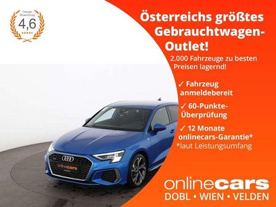 Blau Gebraucht 2022 Audi A3 S-Line Limousine | € 33.240 (Fairer Preis)