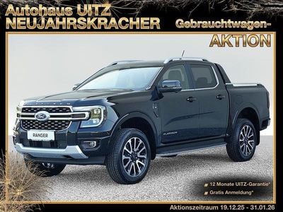 gebraucht Ford Ranger V6 3,0 eAWD Platinum +Rollo+ACC+AHK+360°