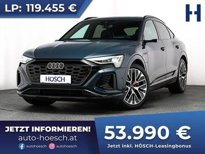 Gebraucht Audi Q8 e-tron S-Line 300 kW (408 PS) 2023 Blau SUV