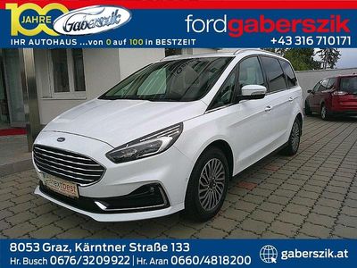 Gebraucht Ford Galaxy Titanium 150 PS (110 kW) 2022 Weiß Van / Kleinbus