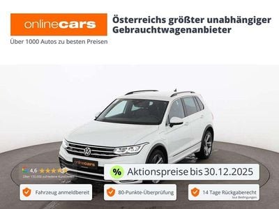 Weiß Gebraucht 2021 VW Tiguan R-line SUV | € 29.490 (Fairer Preis)